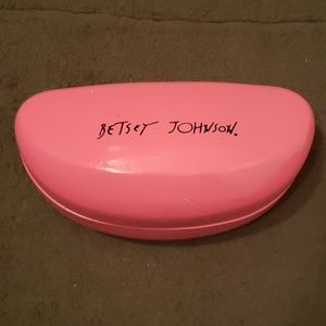 Pink Betsey Johnson Sunglasse Case